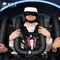 Grupo interno do jogo da experiência de Immersive dos assentos do simulador 3 do campo de jogos 9D VR